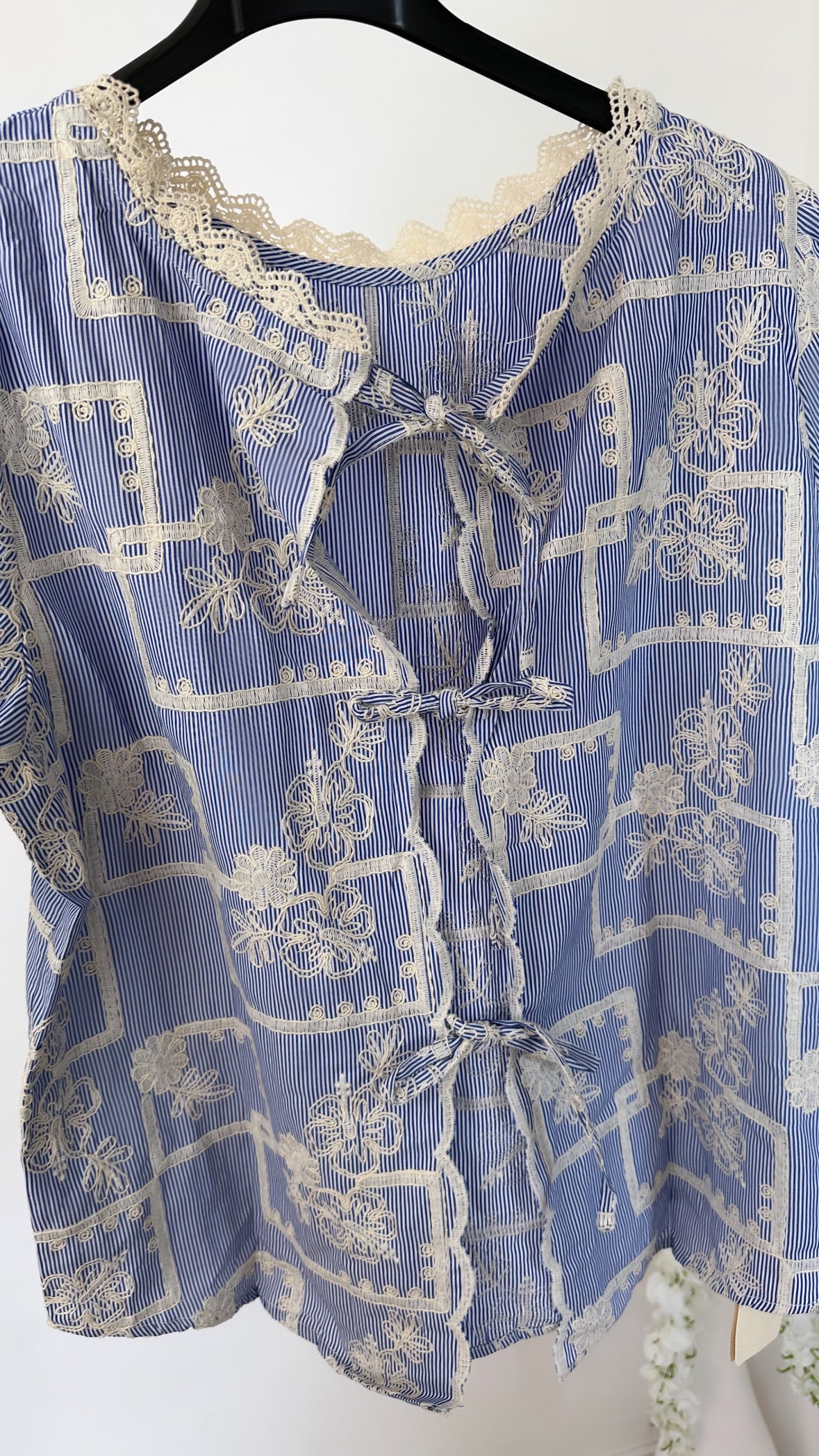 Blouse Clara - Bleu