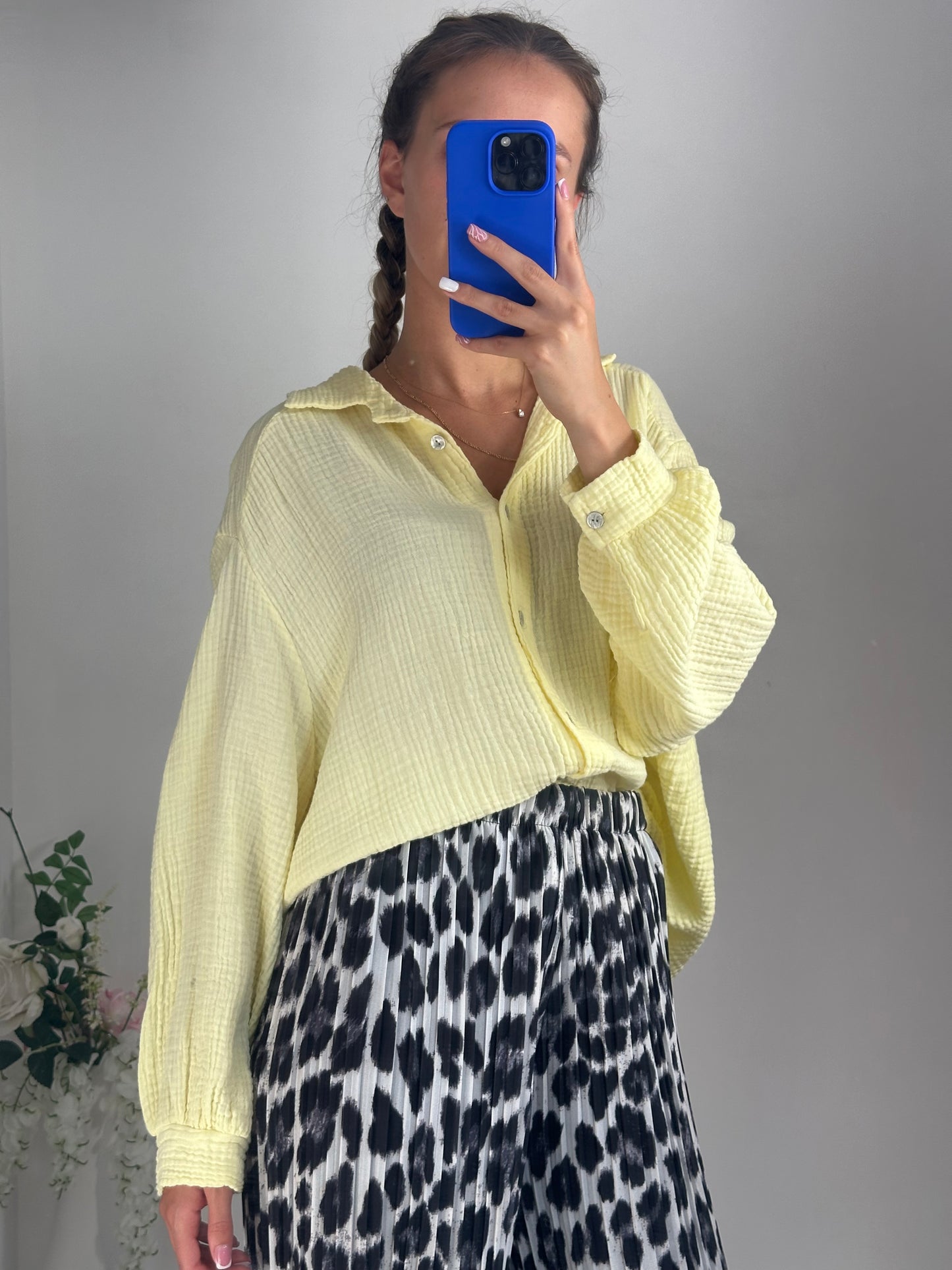 Chemise Agathe - Jaune