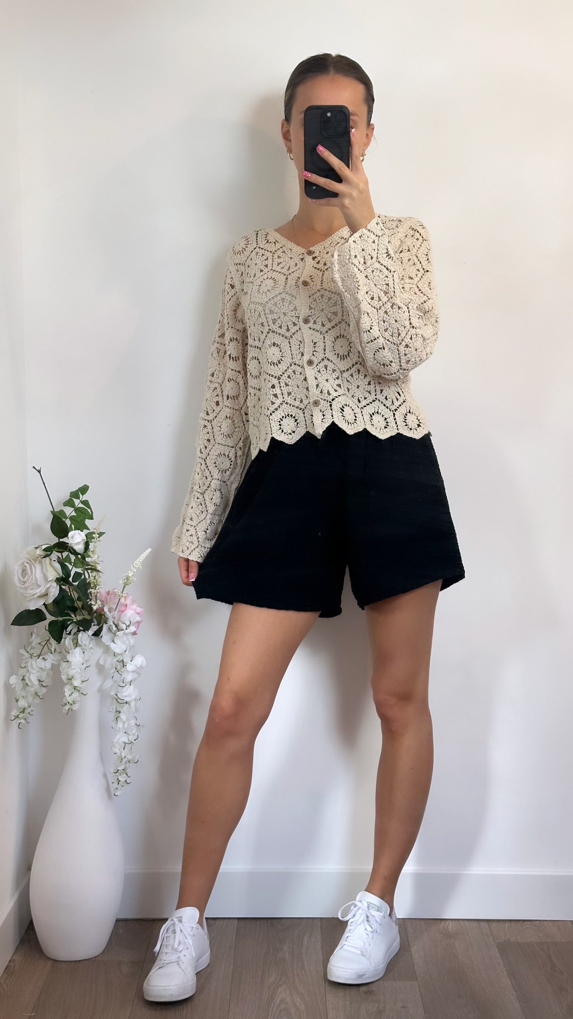 Short Gaze de coton Sofia