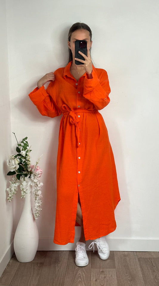 Robe Gaze Iris- Orange