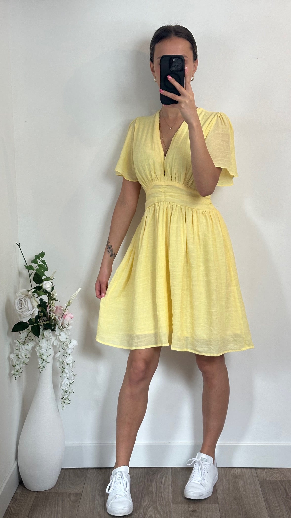 Robe Alix- Jaune