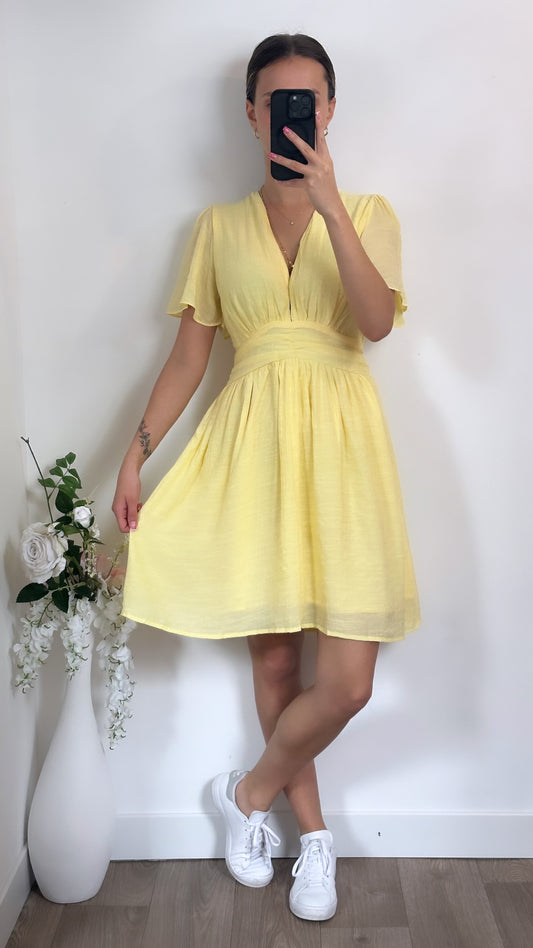 Robe Alix- Jaune