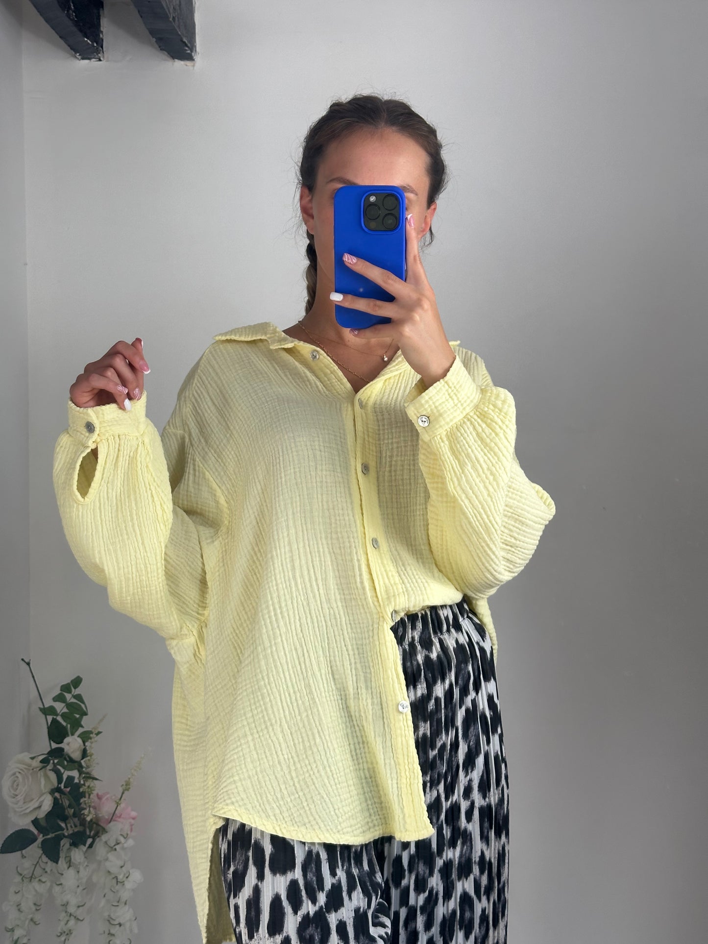 Chemise Agathe - Jaune