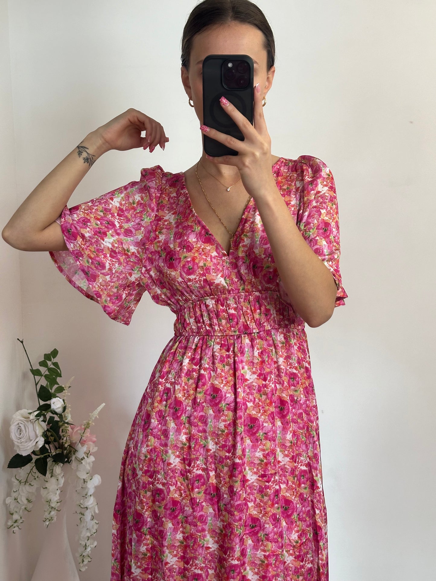 Robe Ambre- Rose