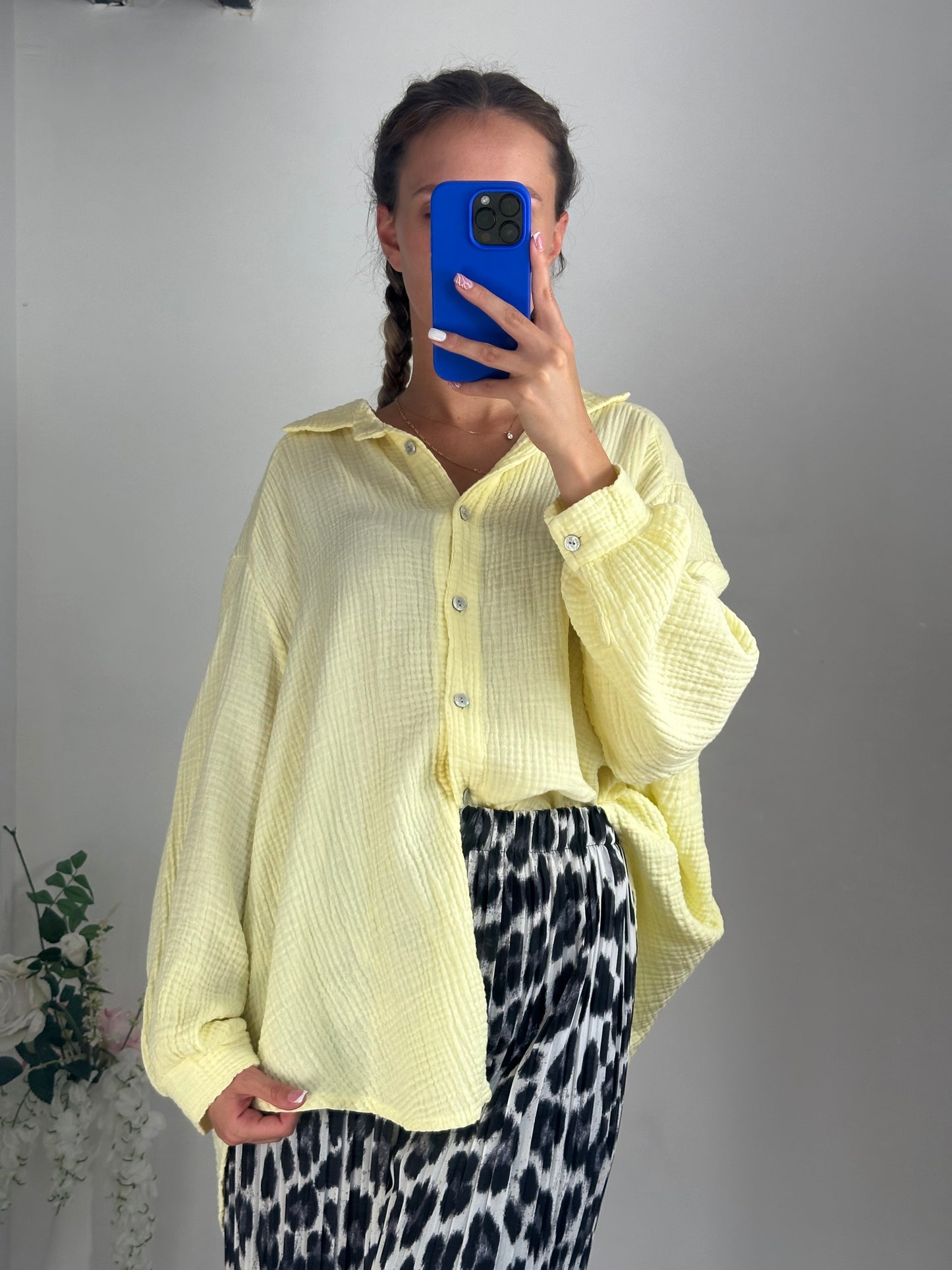 Chemise Agathe - Jaune