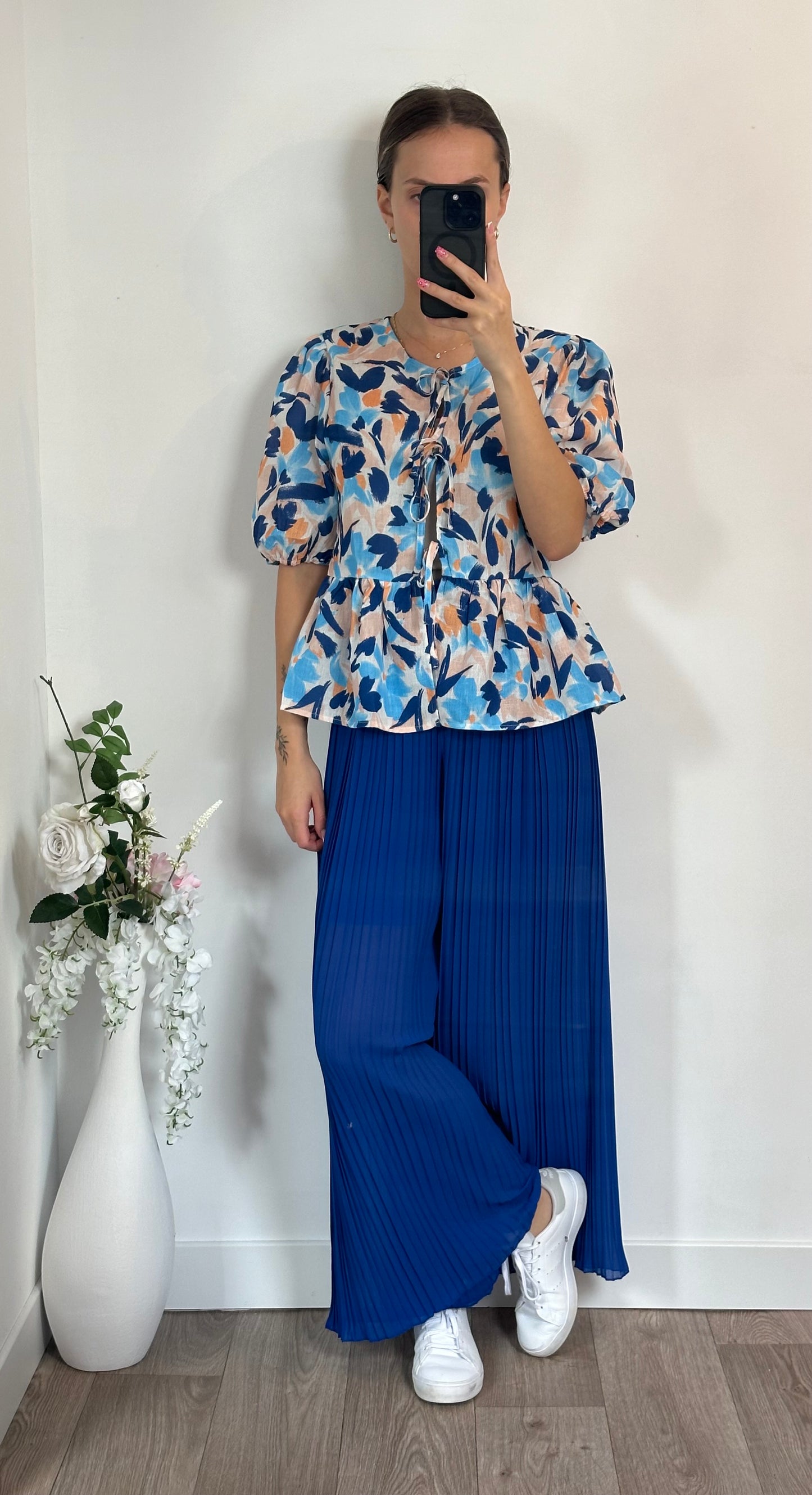 Blouse June- Bleu